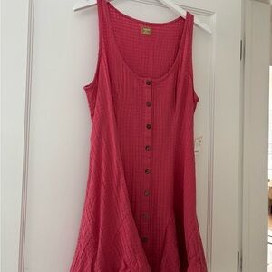 Free People Pink Mini Dress
